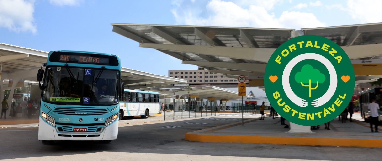 Prefeitura de Fortaleza lança projeto Parada Verde com distribuição de mudas nos terminais de ônibus
