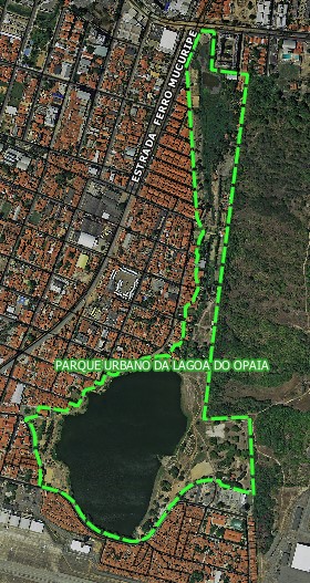 parque urbano da lagoa do opaia